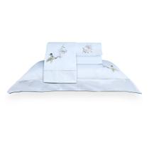 Jogo de Cama King 300 fios Colibri - Marken Fassi Jogo de Cama King 300 fios Colibri - Marken Fassi