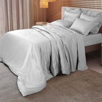 Jogo De Cama King 300 Fios Filipo - Marken Fassi Branco
