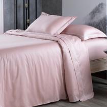 Jogo de Cama King 300 Fios Kacyumara Lazio 04 Peças Rosê