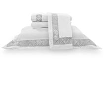 Jogo de Cama King 300 Fios Romana - Marken Fassi Jogo de Cama King 300 Fios Romana - Marken Fassi