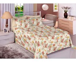 Jogo de Cama King 4 Peças 130 Fios 100% Algodão Agatha Sonhare Sultan
