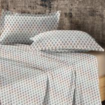 Jogo de Cama King 4 Peças Toque Acetinado Colmeia Jogo de Cama King 4 Peças Toque Acetinado Colmeia