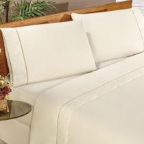 Jogo De Cama King Algodão 3 Peças Para Cama Box Linha Luxo