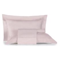 Jogo De Cama King Algodão Lux 200Fios Inspire Rosa Altenburg
