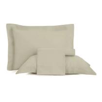 Jogo de Cama King Altenburg 300 Fios Marrom Lift 4 Pçs 9893
