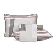 Jogo de Cama King Altenburg Blend Malha Crossline Bege 4 Pçs - 5135 Jogo de Cama King Altenburg Blend Malha Crossline Bege 4 Pçs - 5135