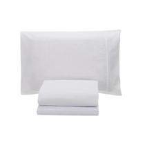 Jogo de Cama King Cedrus Percal 200 Fios Lander - Branco - Jogo de Cama King Cedrus Percal 200 Fios Lander - Branco -