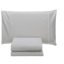 Jogo de Cama King Cedrus Percal 200 Fios Lander - Cinza - Jogo de Cama King Cedrus Percal 200 Fios Lander - Cinza -
