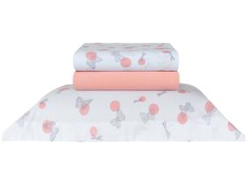 Jogo de cama king cherry 200f 2,90mx2,50m