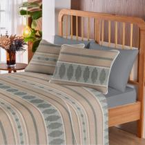 Jogo de Cama King em Malha Premium 100% Algodão 4 peças - Bardok