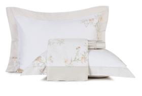Jogo de Cama King Floraline Cetim Sublime 300 Fios Altenburg Jogo de Cama King Floraline Cetim Sublime 300 Fios Altenburg