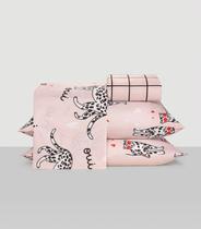 Jogo De Cama King Leopardo 4 Peças Lar E Lazer Rosa Jogo De Cama King Leopardo 4 Peças Lar E Lazer Rosa
