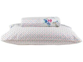 Jogo de Cama King Santista 100% Algodão - Royal Vivian Rosa 4 Peças