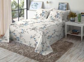 Jogo De Cama King Size 180 Fios Fiori - Bia I (7488-2)