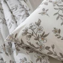 Jogo de Cama King Size Algodão Puro 200 Fios 4 Peças Corttex Home Design