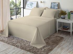 Jogo De Cama King Size Liso 180 Fios Fiori