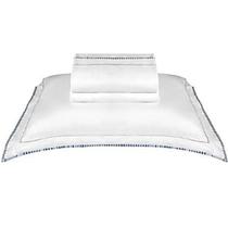 Jogo De Cama King Size The Public Cinza 300Fios Alg Egípcio