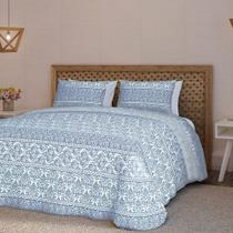 Jogo de Cama King Teka Diamante Oriente 150 Fios 4 Peças