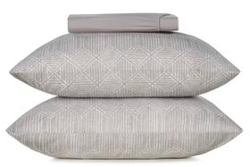 Jogo de Cama King Toque Acetinado Altenburg Reflexo 3 pçs Jogo de Cama King Toque Acetinado Altenburg Reflexo 3 pçs