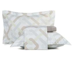 Jogo de Cama King Toque Acetinado Altenburg Vichy 4 pçs Jogo de Cama King Toque Acetinado Altenburg Vichy 4 pçs