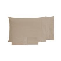 Jogo de Cama Lençol 100% Algodão 200 Fios C/ Elástico Ponto Palito - Camaria