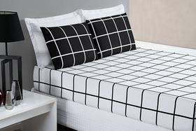 Jogo De Cama Lençol 200 Fios Austin Solteiro 02 Peças - Preto Jogo De Cama Lençol 200 Fios Austin Solteiro 02 Peças - Preto