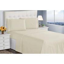 Jogo de Cama Lençol 400 Fios 4 Pçs P. Palito Casa Dona