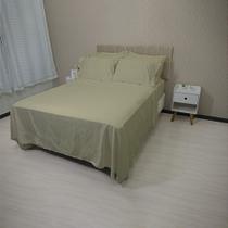 Jogo de Cama Lençol 400 Fios Casal P. Palito 4 Pçs Casa Dona