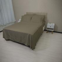 Jogo de Cama Lençol 400 Fios Casal P. Palito 4 Pçs Casa Dona