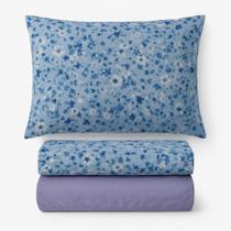 Jogo de cama Lençol 400 Fios Casal Queen Estampado 4 Peças Jogo de cama Lençol 400 Fios Casal Queen Estampado 4 Peças