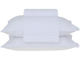 Jogo de Cama Lençol Buddemeyer Casal Basic Percalle 180 fios 100% Algodão Liso Cores