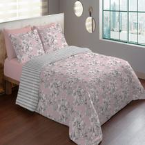 Jogo De Cama Lençol Casal 4 Peças 150 Fios Antialérgico Camesa - Emcompre