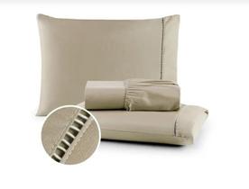 Jogo de Cama Lençol Casal 4 Peças 400 Fios