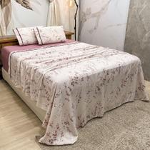 Jogo de Cama Lençol Casal Colonial Percal 300 Fios 4 Peças - Nude - 100% Poliéster Jogo de Cama Lençol Casal Colonial Percal 300 Fios 4 Peças - Nude - 100% Poliéster