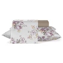 Jogo de Cama Lençol Casal Size 4 Peças Algodão 200 Fios Percal