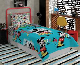 Jogo de Cama Lençol Elastico Solteiro Infantil Mikey 3 Pecas Menino Lepper