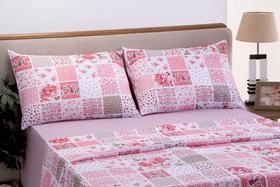Jogo de cama Lençol Gardem 04 peças Casal Queen Rosê Jogo de cama Lençol Gardem 04 peças Casal Queen Rosê