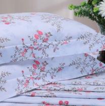 Jogo de Cama Lençol HYPERCAL 400 FIOS CASAL PADRÃO ESTAMPADO 4 PEÇAS - ESTAMPAS SORTIDAS - STUDIO CASA