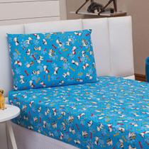 Jogo De Cama Lençol Kids Solteiro Pets 2 Peças Jogo De Cama Lençol Kids Solteiro Pets 2 Peças