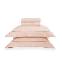 Jogo De Cama Lençol King 200 Fios Trussardi Cammillo Rosa