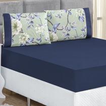 Jogo de Cama Lençol King 3 peças Micropercal 200 fios Naturale