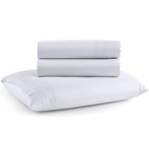 Jogo de Cama Lençol King Micro Percal 300 fios com 4 Peças Premium - BF Colchões Jogo de Cama Lençol King Micro Percal 300 fios com 4 Peças Premium - BF Colchões