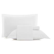 Jogo De Cama Lençol Queen 180 Fios Altenburg Branco