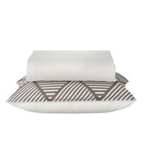 Jogo de Cama Lençol Solteiro Branco 100% Algodão 2pçs