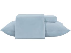 Jogo de Cama Lençol Solteiro Jolitex Toque De Seda 300 Fios 2Pçs