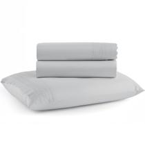 Jogo de Cama Lençol Solteiro Micro Percal 300 fios com 3 Peças Premium- BF Colchões Jogo de Cama Lençol Solteiro Micro Percal 300 fios com 3 Peças Premium- BF Colchões