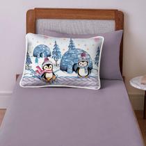 Jogo De Cama Lençol Solteiro Mymo 2 Peças Pinguim - 100% Algodão Jogo De Cama Lençol Solteiro Mymo 2 Peças Pinguim - 100% Algodão