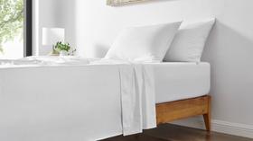 Jogo de Cama, Luuna, 100% Algodão Egipcio, 400 Fios, Branco