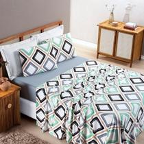 Jogo De Cama Malha King Quality 04 Peças - Harmony - Elegância Garantida