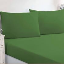 Jogo De Cama Malha Lençol 100% Algodão Gran Moratta 3 Peças Queen - Verde Bandeira Jogo De Cama Malha Lençol 100% Algodão Gran Moratta 3 Peças Queen - Verde Bandeira